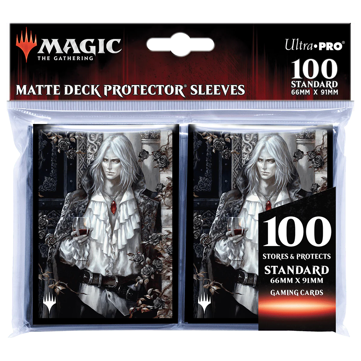 Innistrad: Crimson Vow Sorin the Mirthless Standard DECK PROTECTOR® Sleeves (100ct) for Magic: The Gathering - Image 2