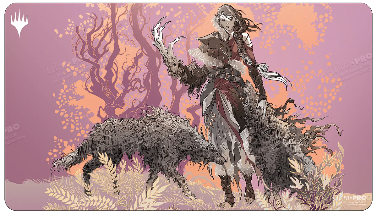 Innistrad: Midnight Hunt Arlinn the Pack Leader Double-Sided Standard Gaming Playmat for Magic: The Gathering - Image 3