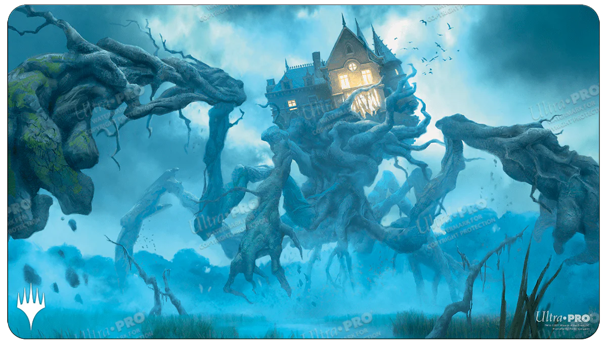 Innistrad: Midnight Hunt Creeping Inn Standard Gaming Playmat for Magic: The Gathering