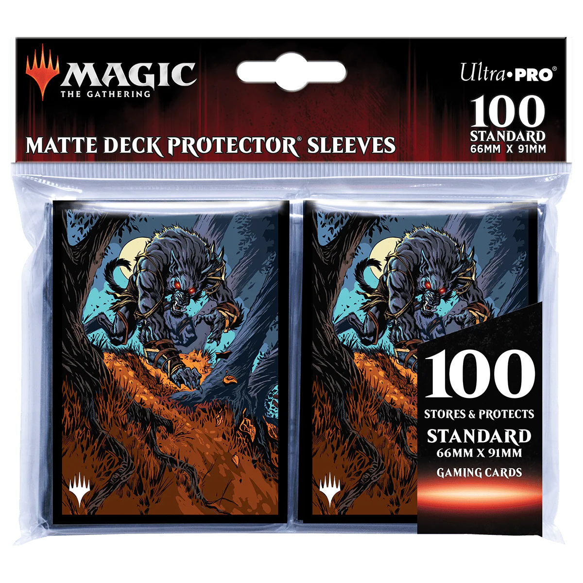 Innistrad: Midnight Hunt Moonrage Brute Standard DECK PROTECTOR® Sleeves (100ct) for Magic: The Gathering - Image 2