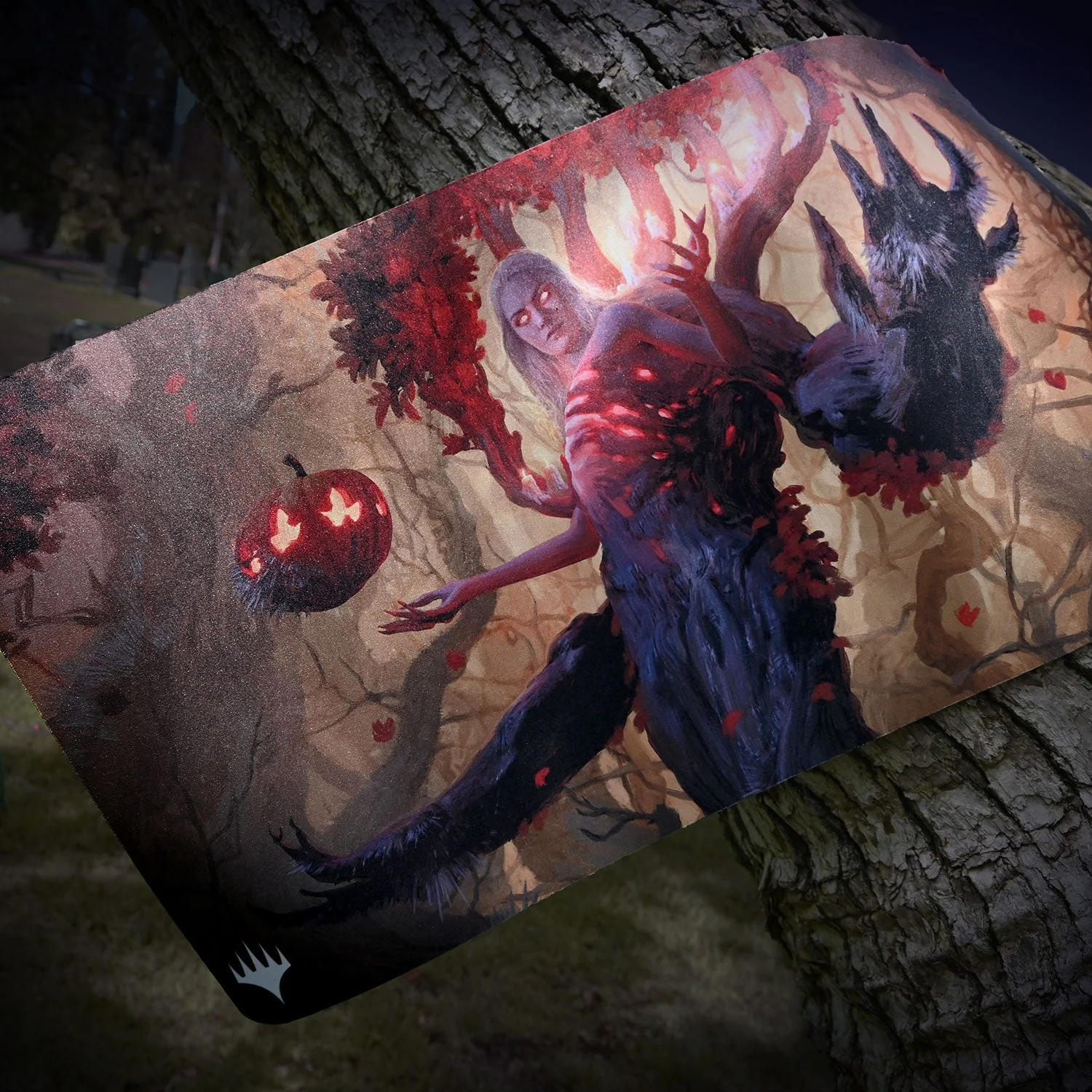 Innistrad: Midnight Hunt Wrenn and Seven Standard Gaming Playmat for Magic: The Gathering - Image 2