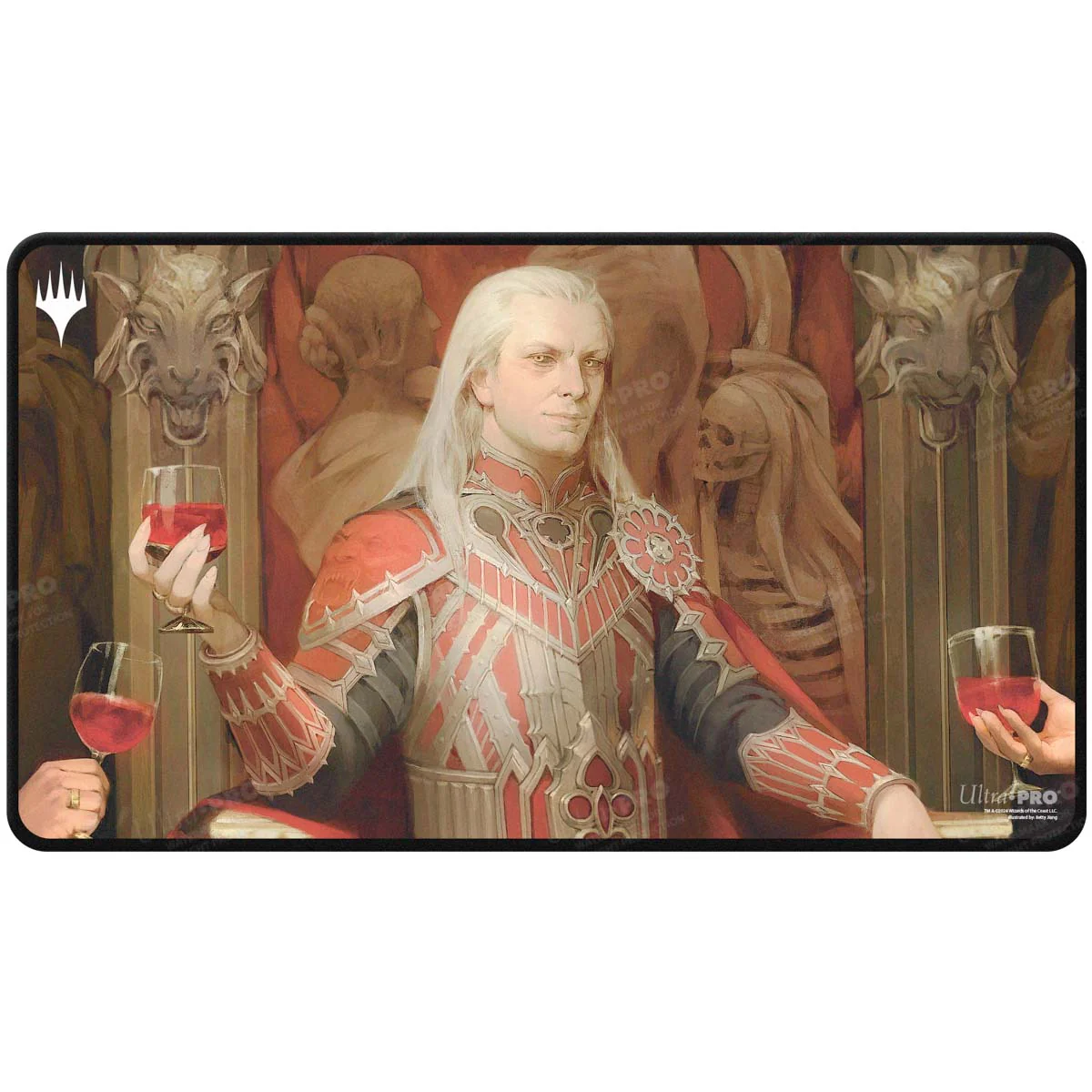 Innistrad Remastered Edgar Markov Black Stitched Playmat for Magic: The Gathering - Image 2