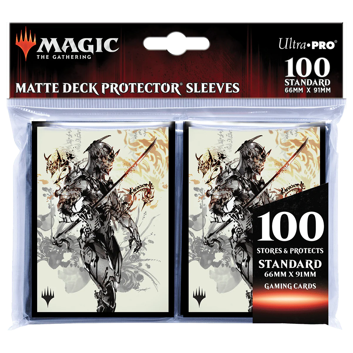 Kamigawa Neon Dynasty Satoru Umezawa Standard DECK PROTECTOR® Sleeves (100ct) for Magic: The Gathering - Image 2