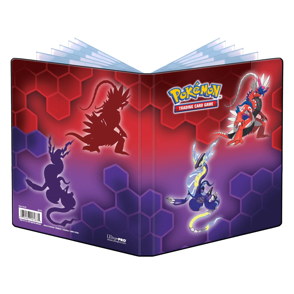 Koraidon & Miraidon 4-Pocket Portfolio for Pokémon