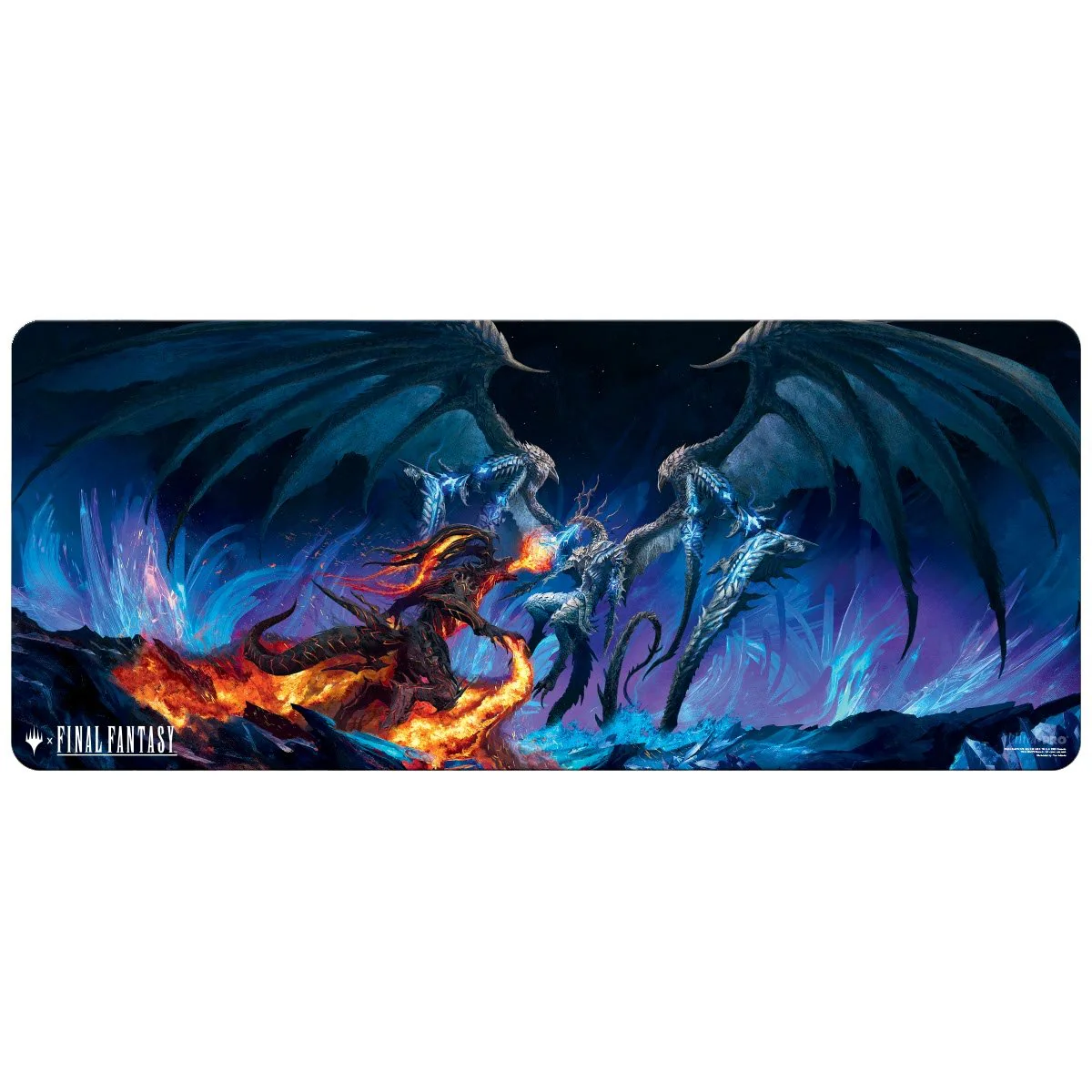 Magic: The Gathering®—FINAL FANTASY™ Bahamut and Ifrit 6ft Table Playmat