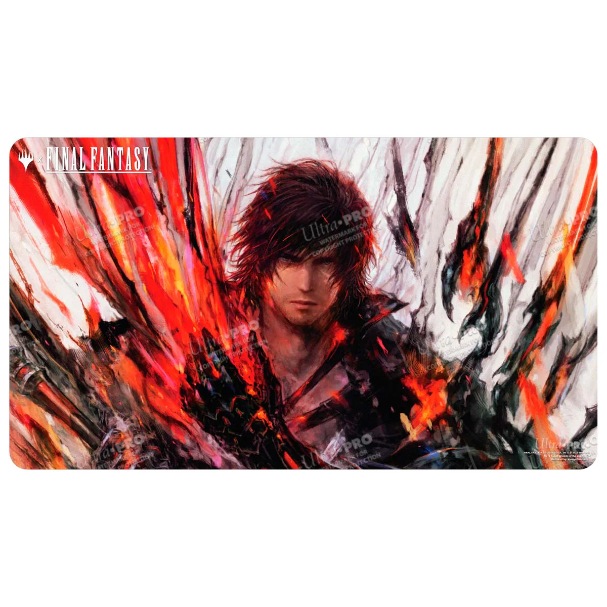 Magic: The Gathering®—FINAL FANTASY™ Clive, Ifrit’s Dominant / Ifrit, Warden of Inferno Double-Sided Playmat - Image 5