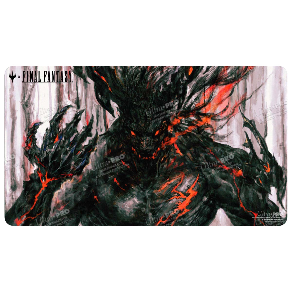 Magic: The Gathering®—FINAL FANTASY™ Clive, Ifrit’s Dominant / Ifrit, Warden of Inferno Double-Sided Playmat - Image 6