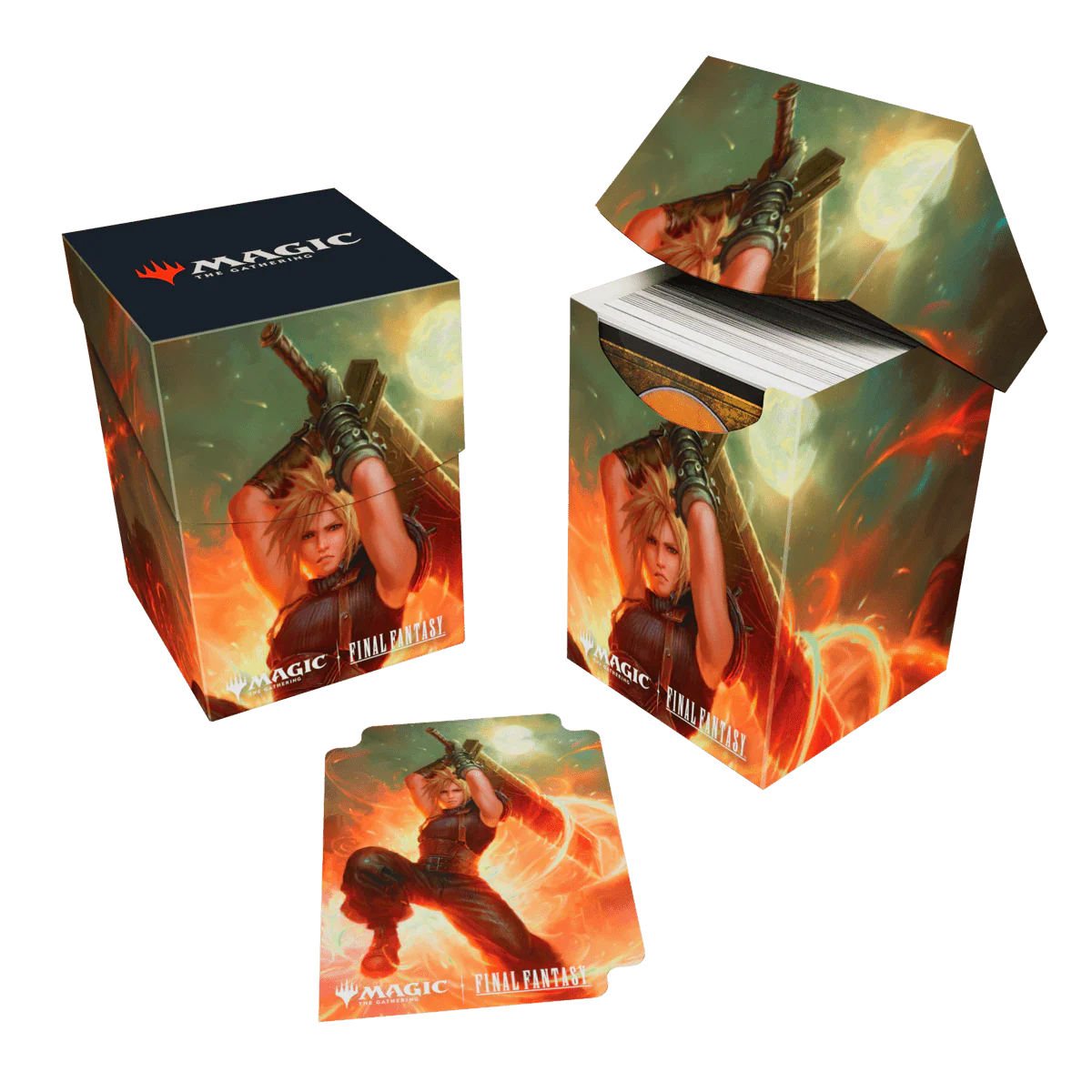 Magic: The Gathering®—FINAL FANTASY™ Cloud, Ex-SOLDIER (Commander) 100+ Deck Box