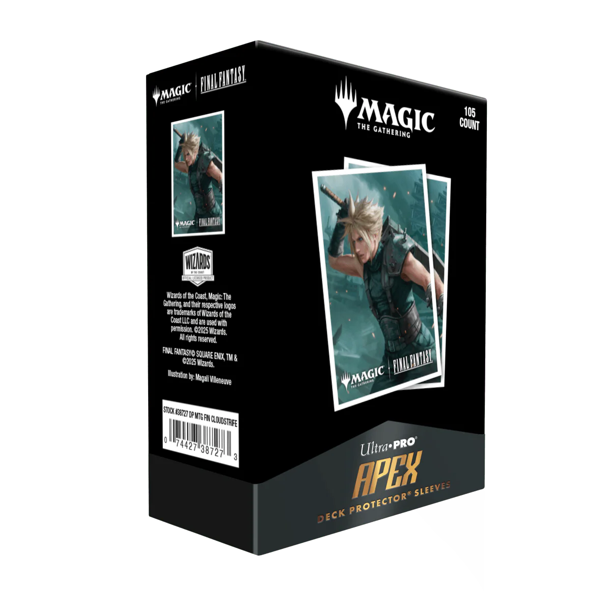 Magic: The Gathering®—FINAL FANTASY™ Cloud, Planet's Champion 105ct APEX DECK PROTECTOR® Sleeves - Image 5