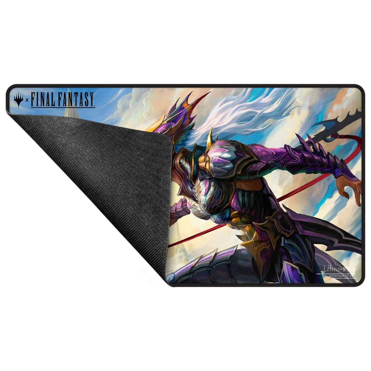 Magic: The Gathering®—FINAL FANTASY™ Kain, Traitorous Dragoon Black Stitched Playmat - Image 3