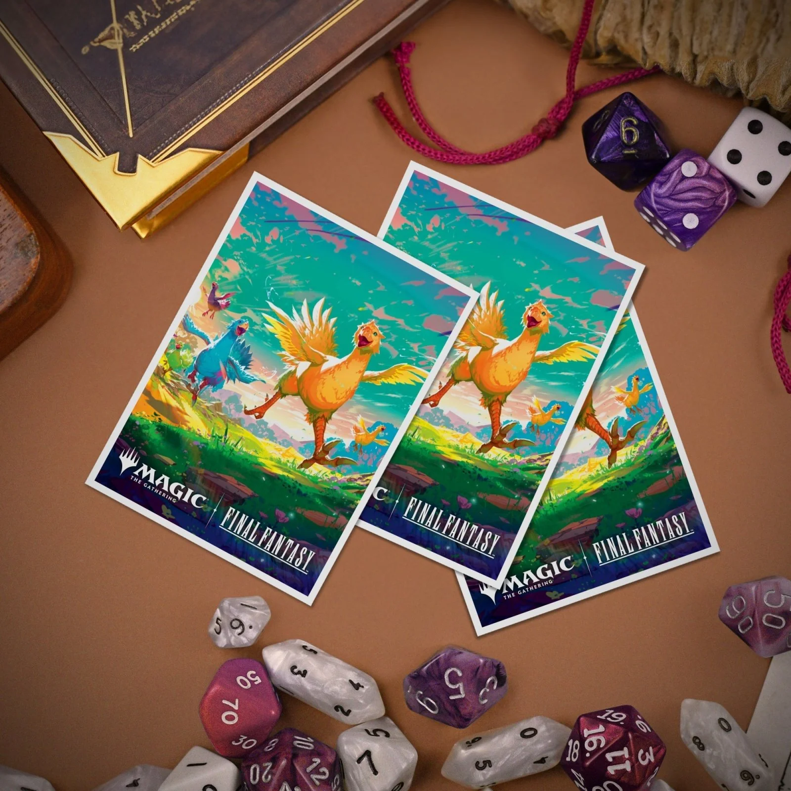 MAGIC: THE GATHERING®—FINAL FANTASY™ Chocobo Parade 105ct APEX DECK PROTECTOR® sleeves for Magic: The Gathering - Image 3