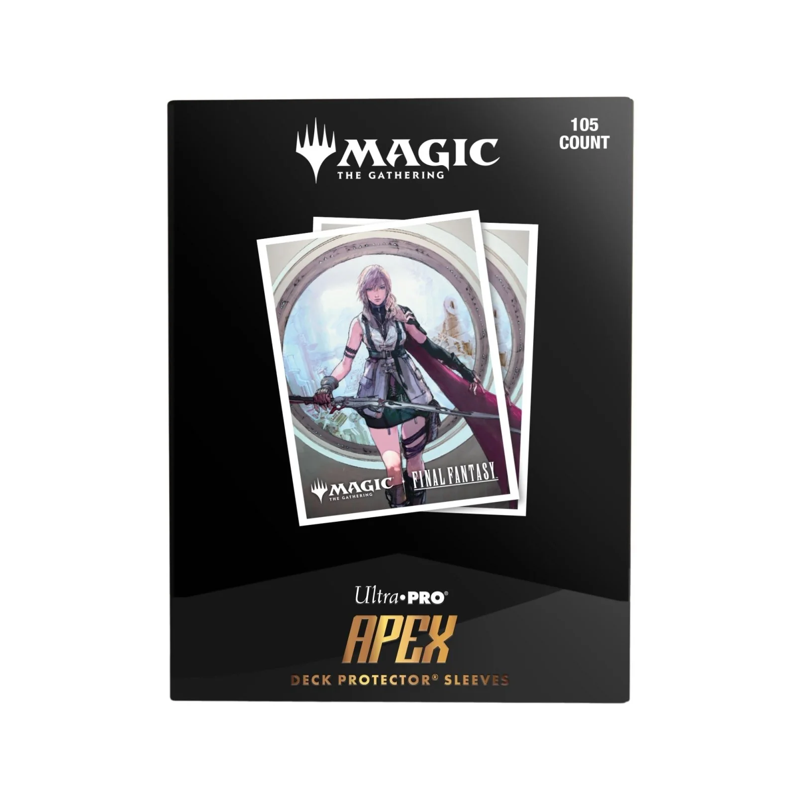 MAGIC: THE GATHERING®—FINAL FANTASY™ Lightning, Army of One 105ct APEX DECK PROTECTOR® sleeves for Magic: The Gathering - Image 4