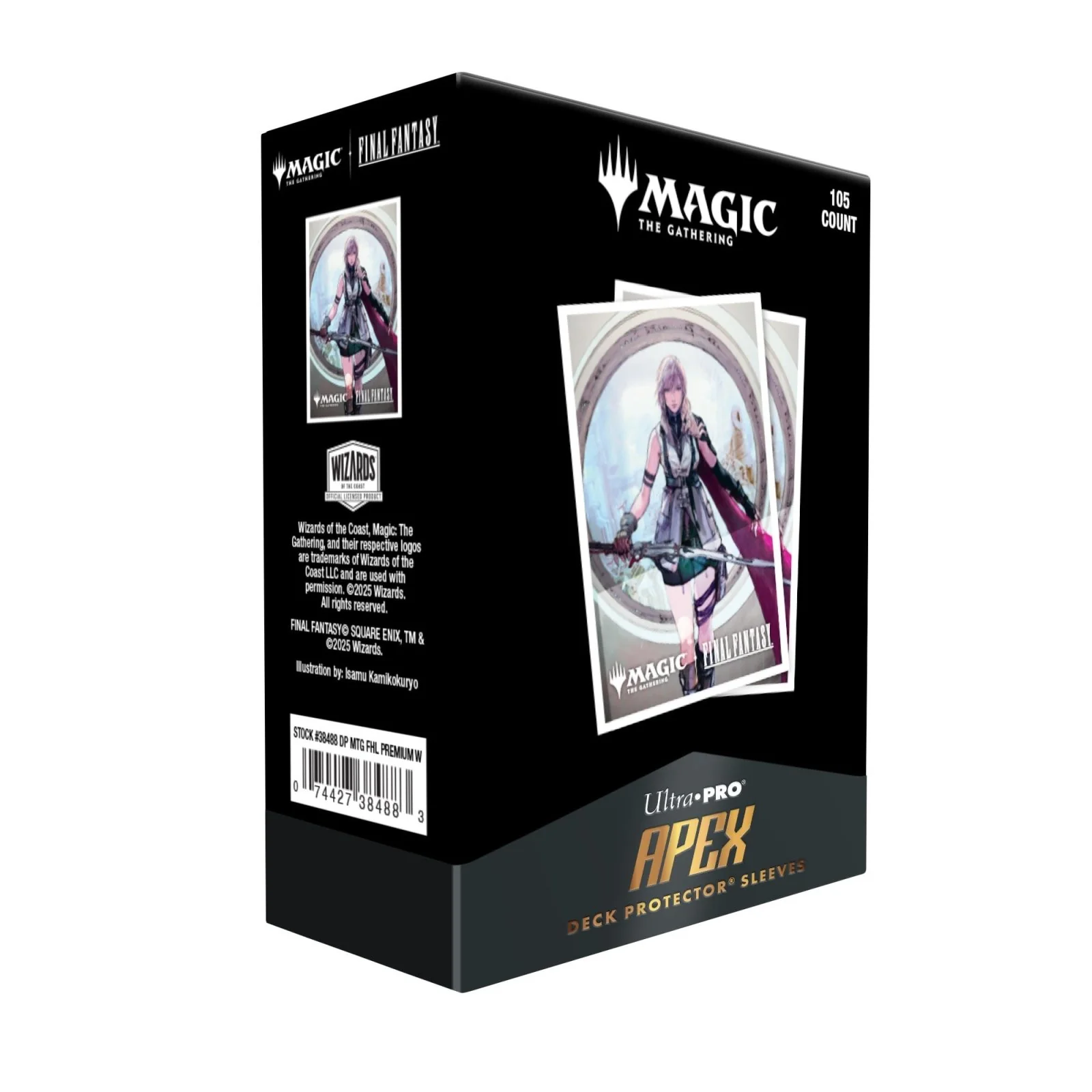 MAGIC: THE GATHERING®—FINAL FANTASY™ Lightning, Army of One 105ct APEX DECK PROTECTOR® sleeves for Magic: The Gathering - Image 5