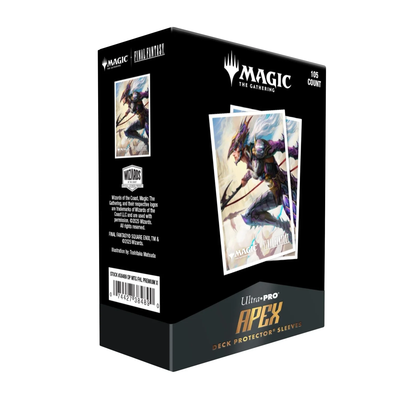 MAGIC: THE GATHERING®—FINAL FANTASY™ Kain Highwind 105ct APEX DECK PROTECTOR® sleeves for Magic: The Gathering - Image 5
