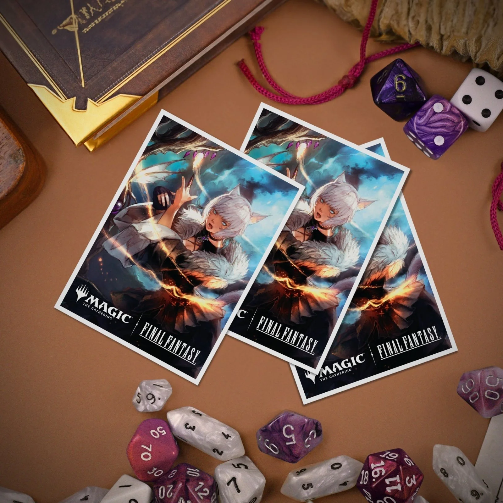 MAGIC: THE GATHERING®—FINAL FANTASY™ Y’shtola Rhul 105ct APEX DECK PROTECTOR® sleeves Premium Z for Magic: The Gathering - Image 3