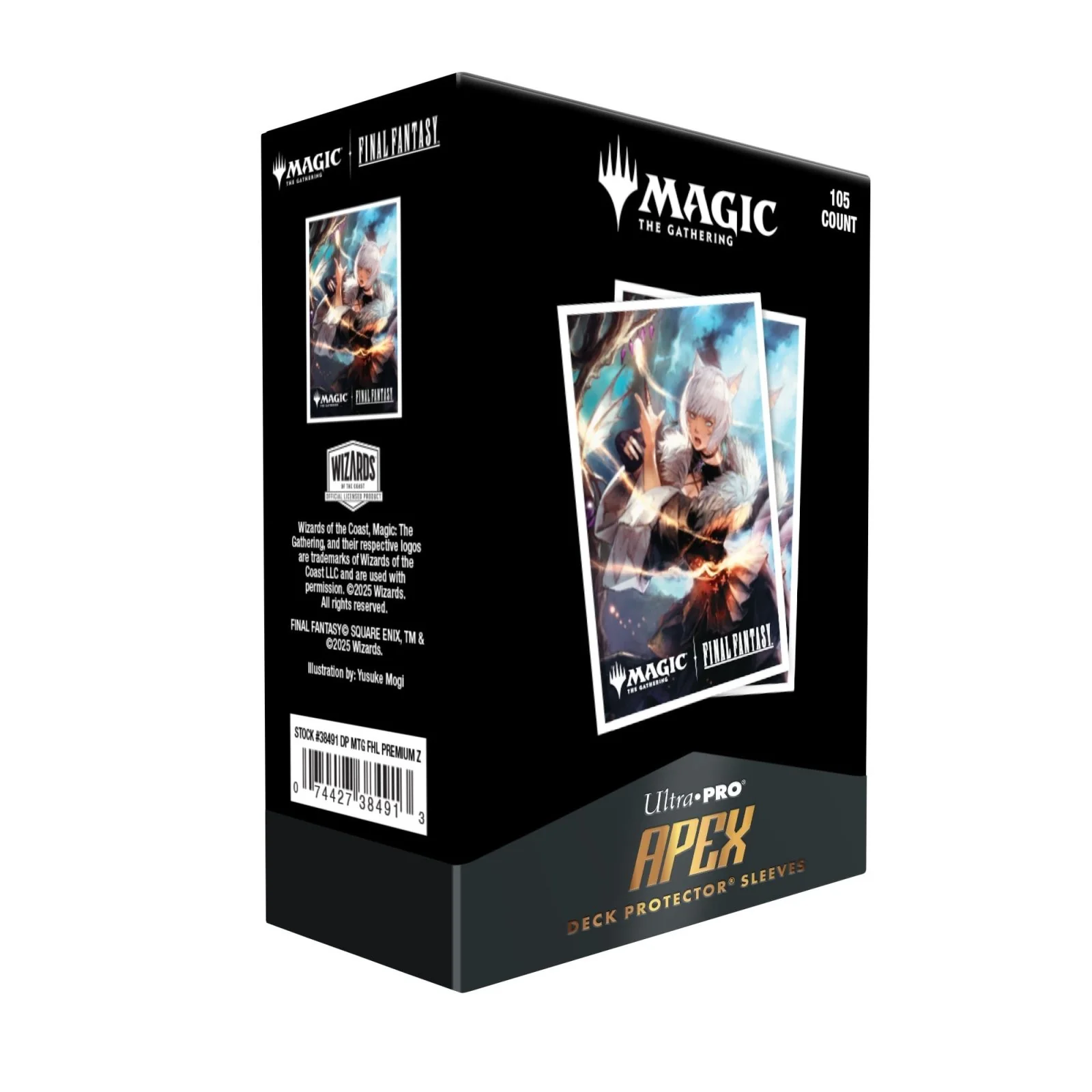 MAGIC: THE GATHERING®—FINAL FANTASY™ Y’shtola Rhul 105ct APEX DECK PROTECTOR® sleeves Premium Z for Magic: The Gathering - Image 5