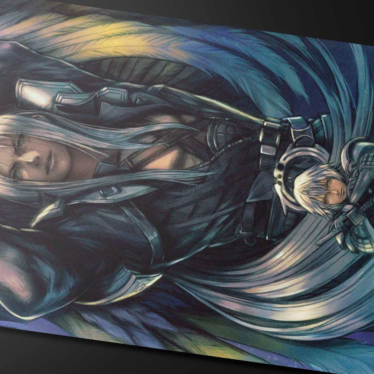 Magic: The Gathering®—FINAL FANTASY™ Sephiroth, Fabled SOLDIER / Sephiroth, One-Winged Angel Double-Sided Playmat - Image 2