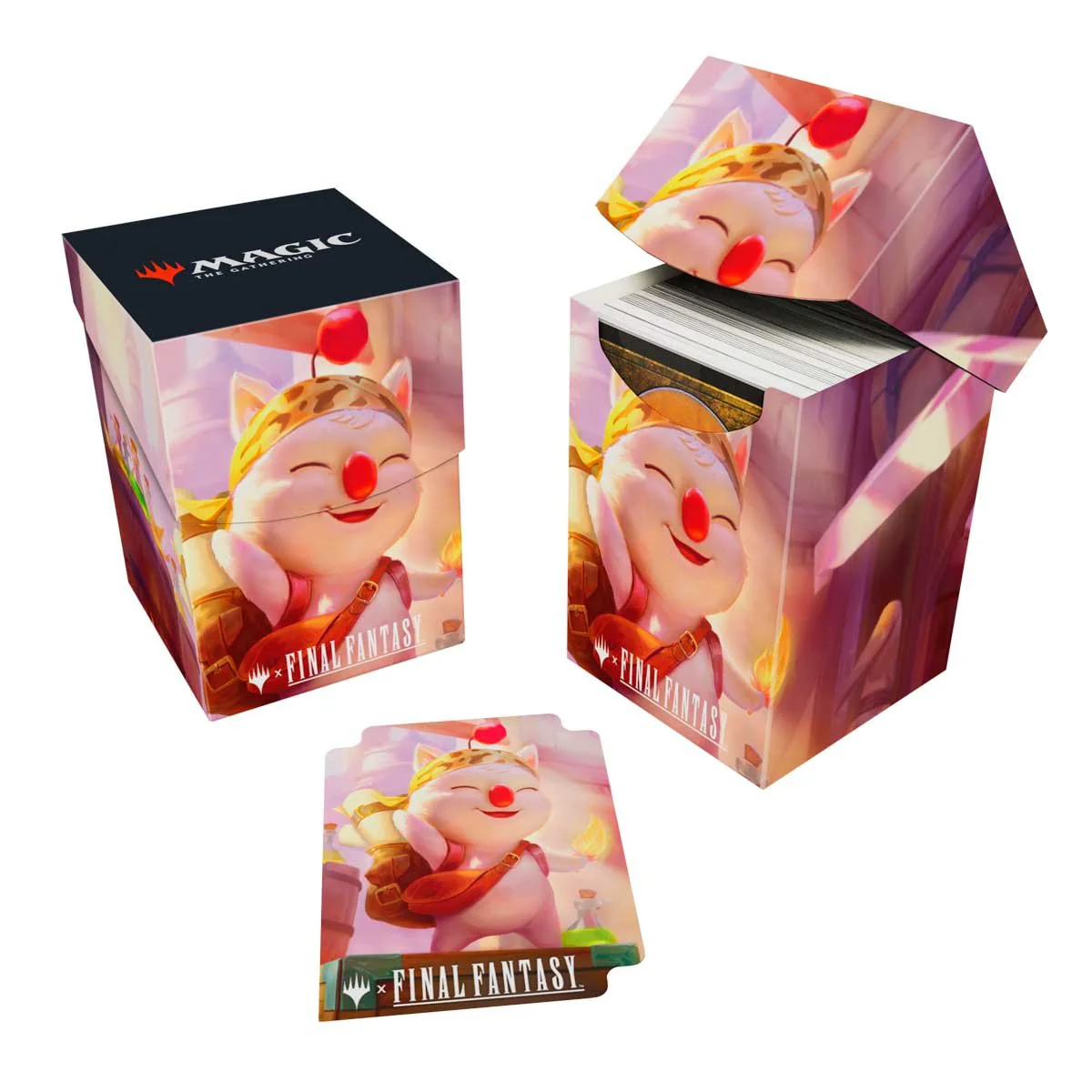 Magic: The Gathering®—FINAL FANTASY™ Stiltzkin, Moogle Merchant 100+ Deck Box
