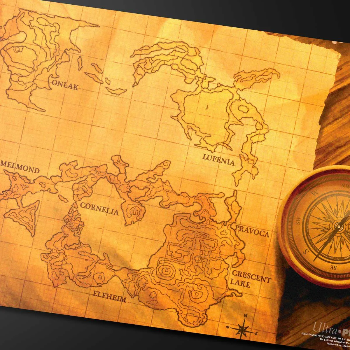 Magic: The Gathering®—FINAL FANTASY™ World Map Playmat