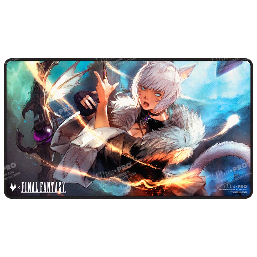 Magic: The Gathering®—FINAL FANTASY™ Y'shtola Rhul Black Stitched Playmat - Image 2