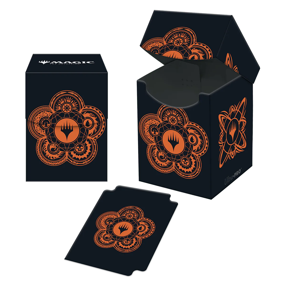 Mana 7 Color Wheel 100+ Deck Box for Magic: The Gathering