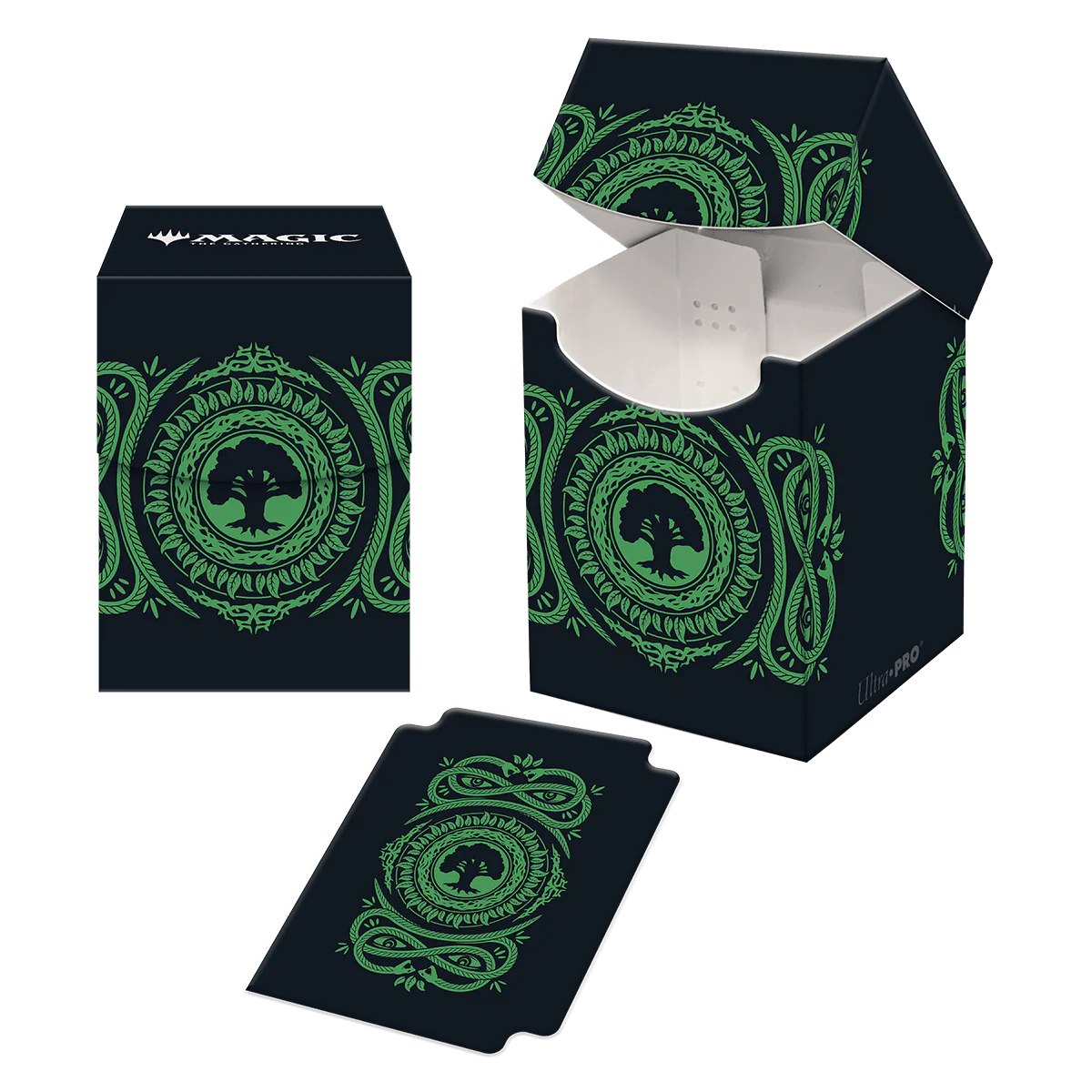 Mana 7 Forest 100+ Deck Box for Magic: The Gathering