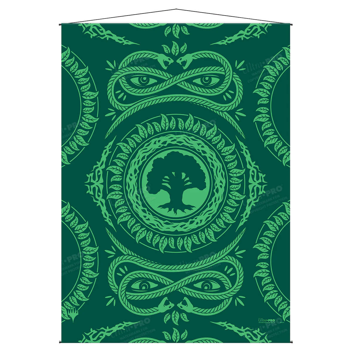 Mana 7 Forest Wall Scroll for Magic: The Gathering