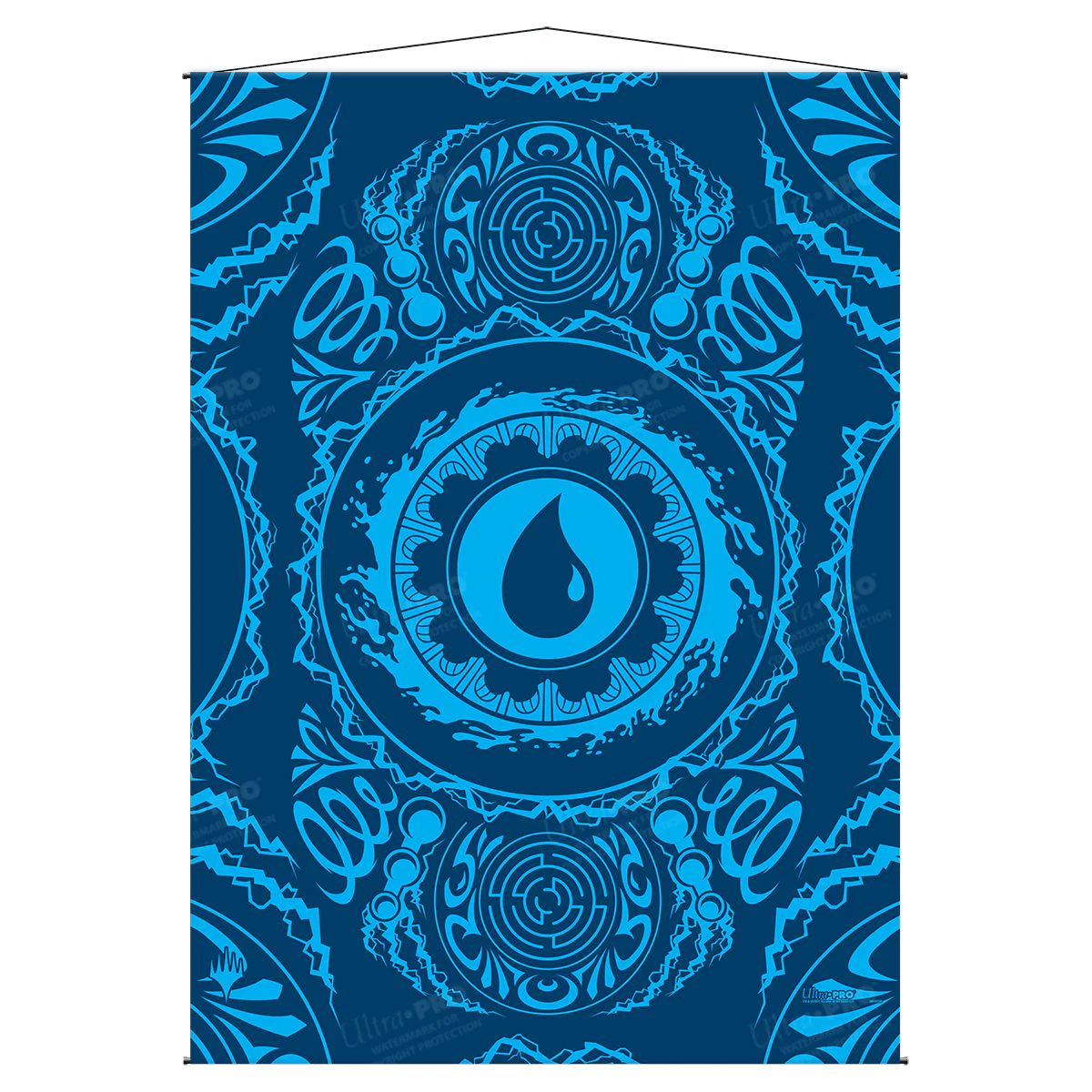Mana 7 Island Wall Scroll for Magic: The Gathering