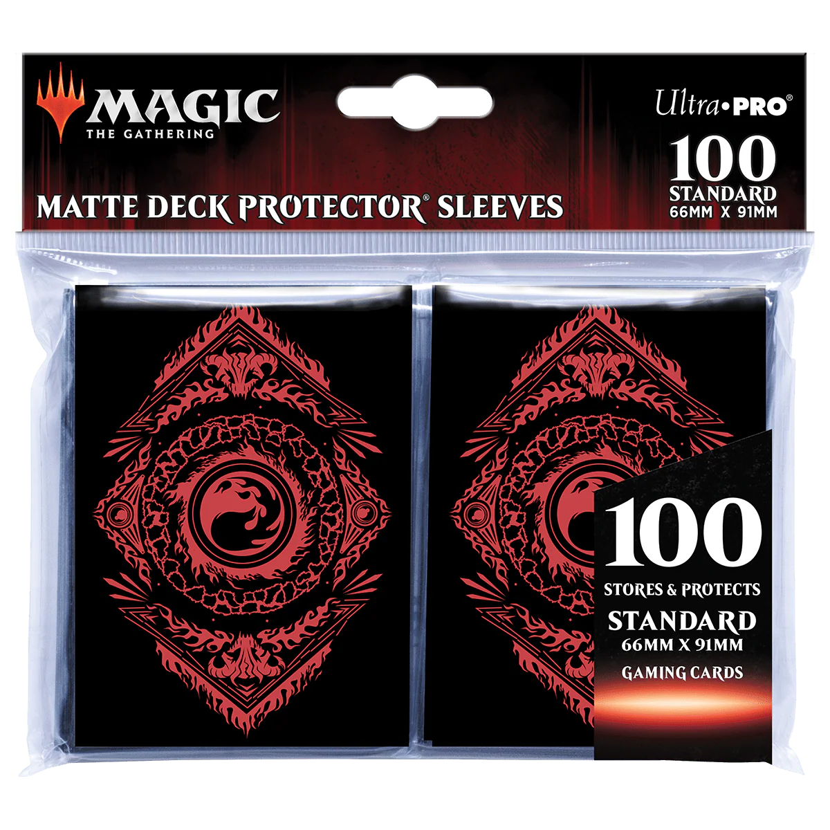 Mana 7 Mountain DECK PROTECTOR® Sleeves (100ct) for Magic: The Gathering - Image 2