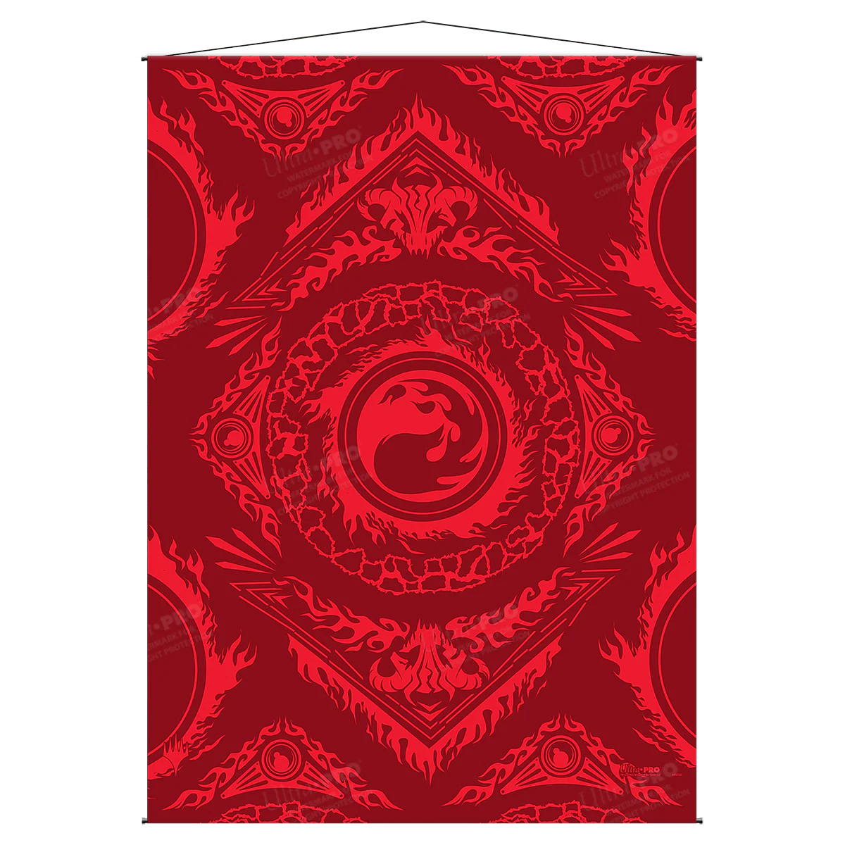Mana 7 Mountain Wall Scroll for Magic: The Gathering