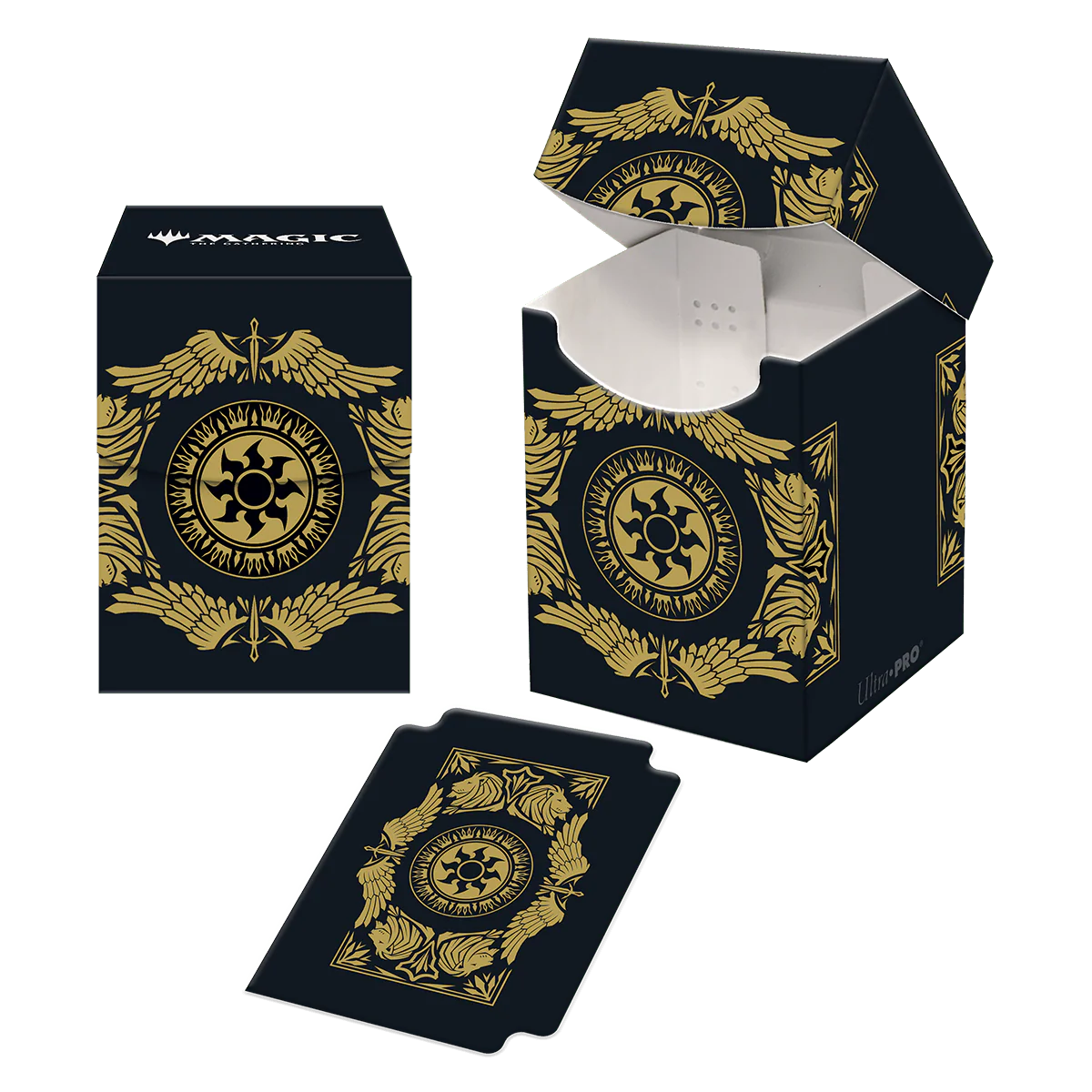 Mana 7 Plains 100+ Deck Box for Magic: The Gathering