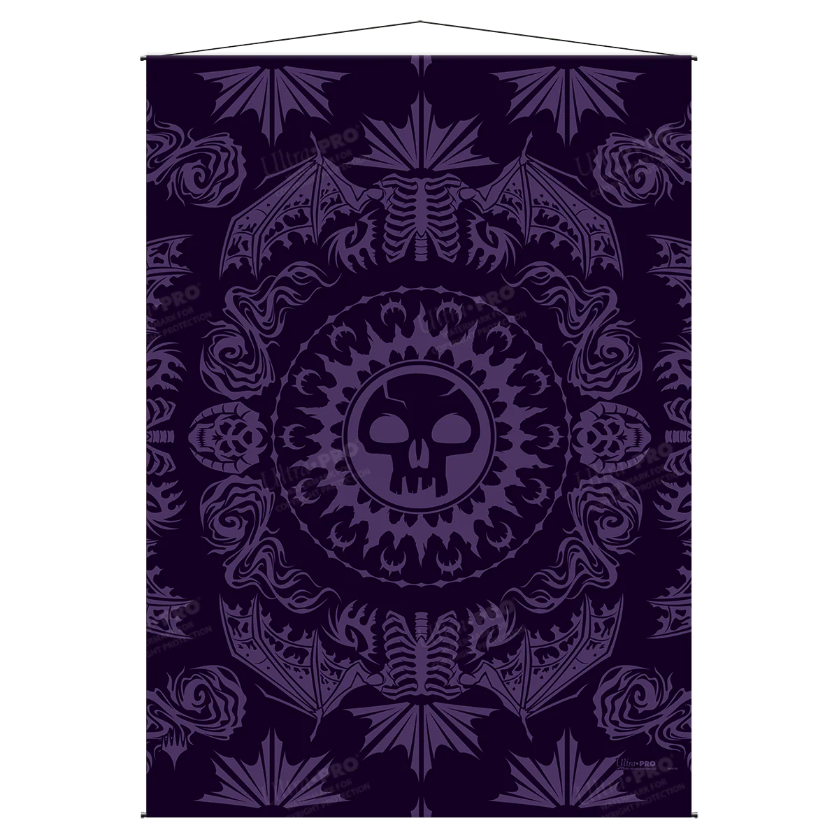 Mana 7 Swamp Wall Scroll for Magic: The Gathering