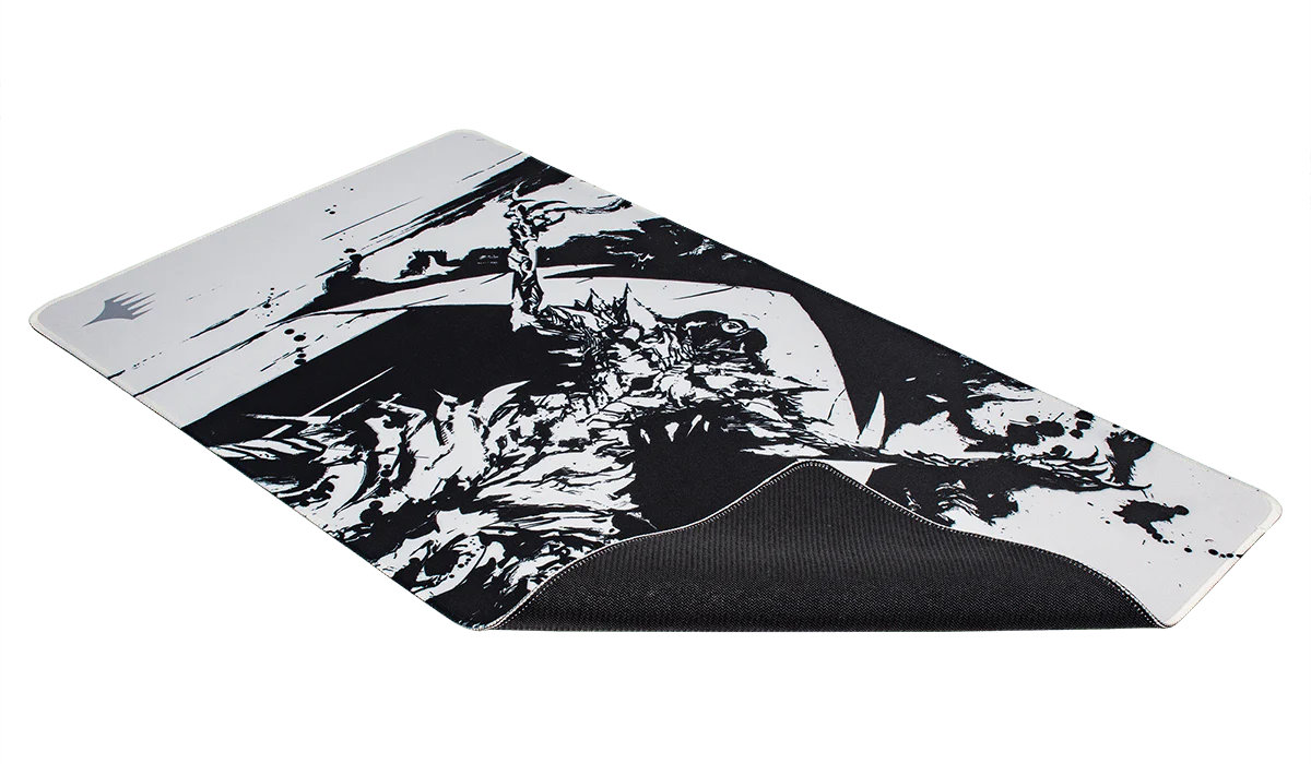 March of the Machine Elesh Norn Black Stitched Standard Gaming Playmat for Magic: The Gathering - Image 2