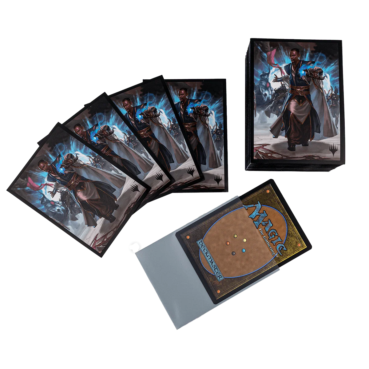 March of the Machine Teferi Akosa of Zhalfir Standard DECK PROTECTOR® Sleeves (100ct) for Magic: The Gathering - Image 3