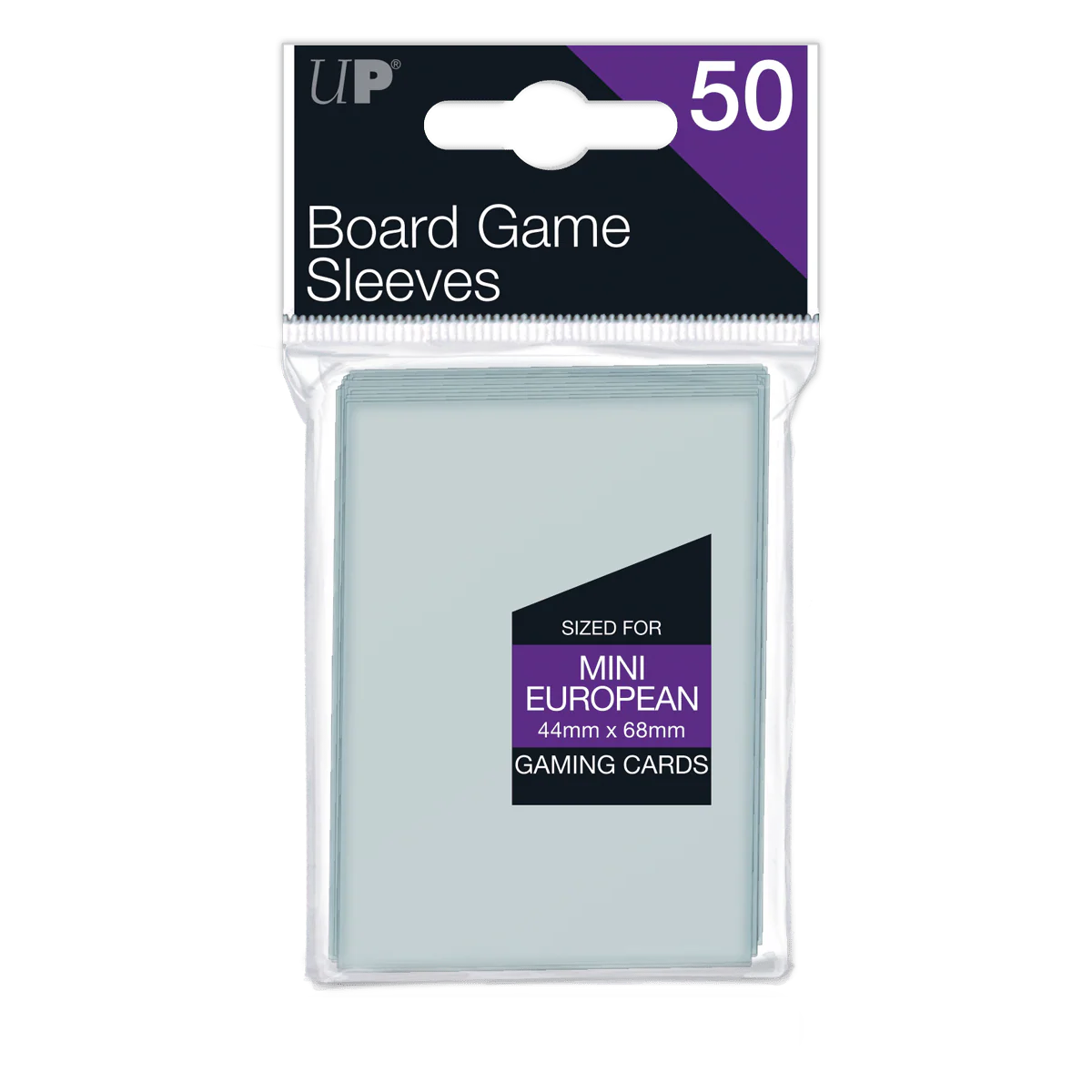 Mini European Board Game Sleeves (50ct) for 44 mm x 68 mm Cards