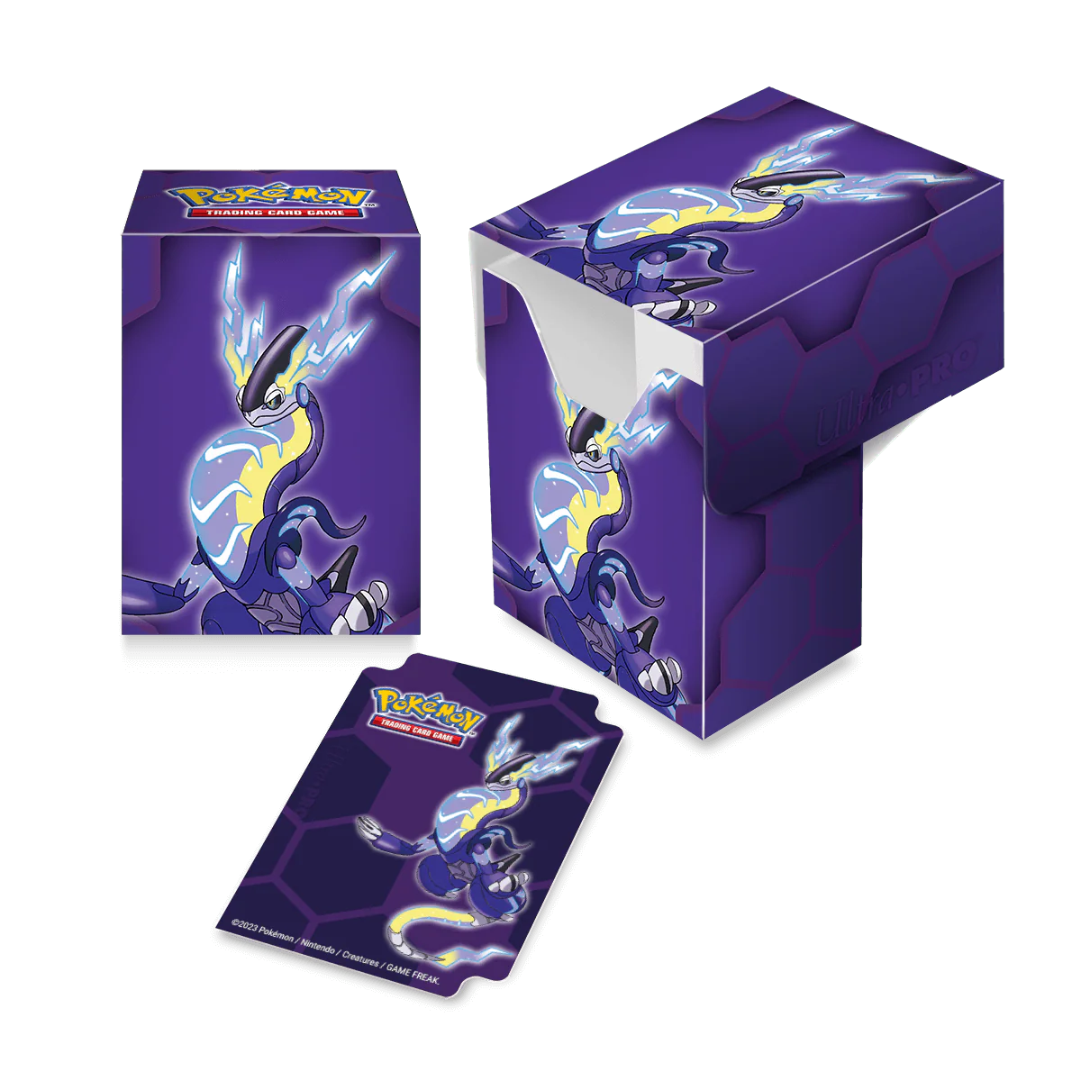 Miraidon Full-View Deck Box for Pokémon