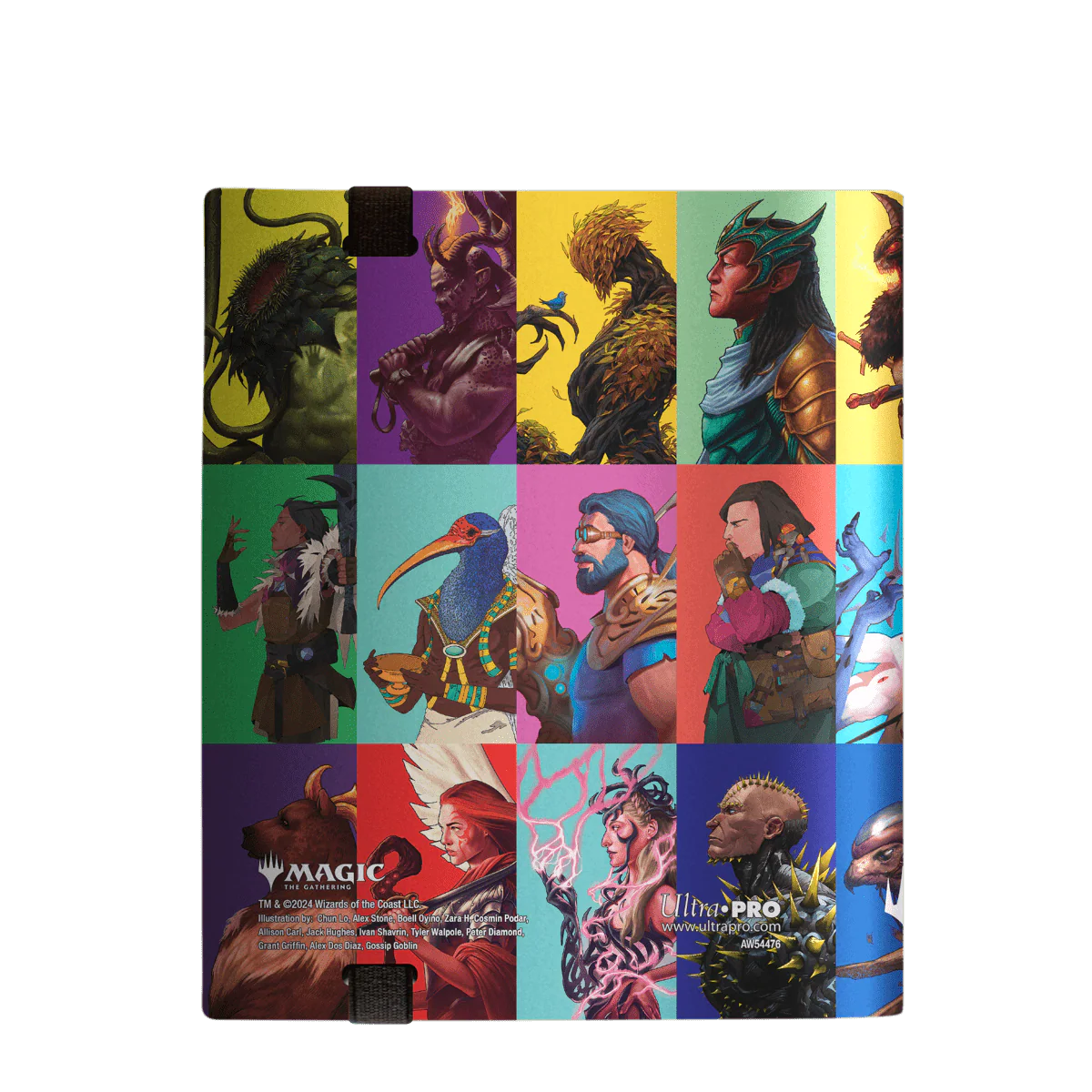 Modern Horizons 3 Pop Art Medley artwork 4-Pocket PRO-BINDER® for Magic: The Gathering