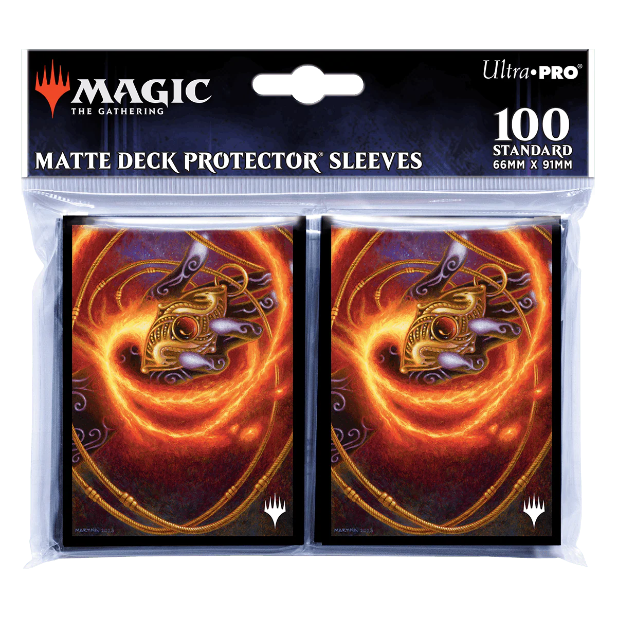 Modern Horizons 3 Ruby Medallion DECK PROTECTOR® Sleeves (100ct) for Magic: The Gathering - Image 2