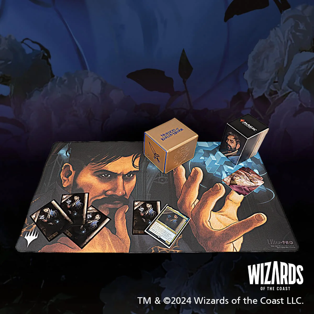 Murders at Karlov Manor Alquist Proft, Master Sleuth Standard Gaming Playmat for Magic: The Gathering - Image 4