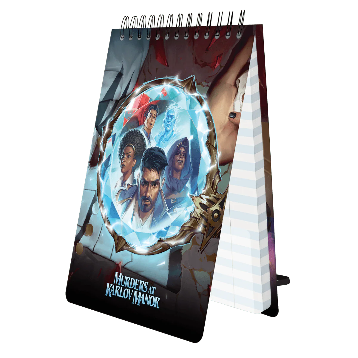 Murders at Karlov Manor Booster Box Art Spiral Life Pad for Magic: The Gathering