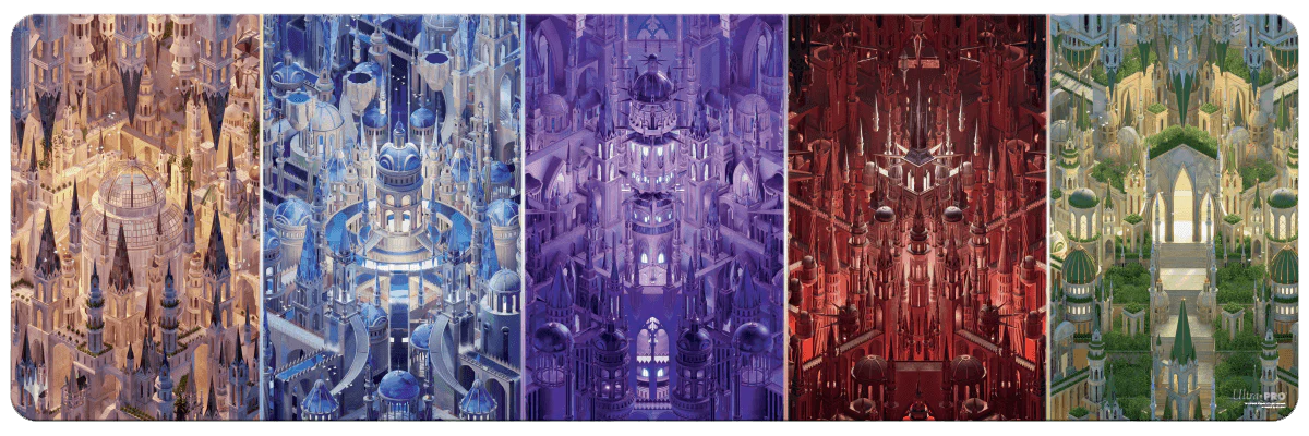 Murders at Karlov Manor Impossible Lands 8ft Table Playmat for Magic: The Gathering