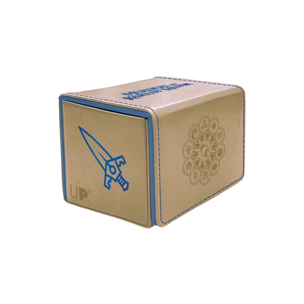 Murders at Karlov Manor Premium Gold ALCOVE® Edge Deck Box for Magic: The Gathering
