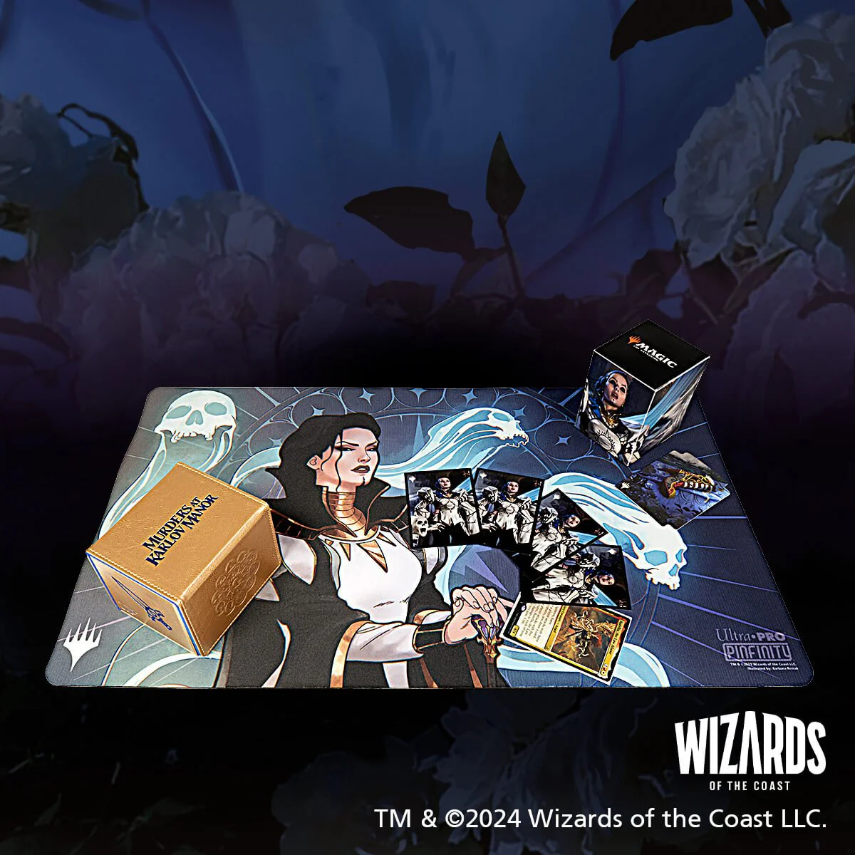 Murders at Karlov Manor Teysa, Opulent Oligarch Standard Gaming Playmat for Magic: The Gathering - Image 4