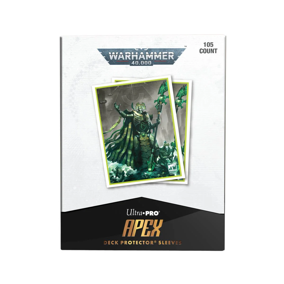 Necrons 105ct APEX DECK PROTECTOR® Sleeves for Warhammer 40,000 - Image 2