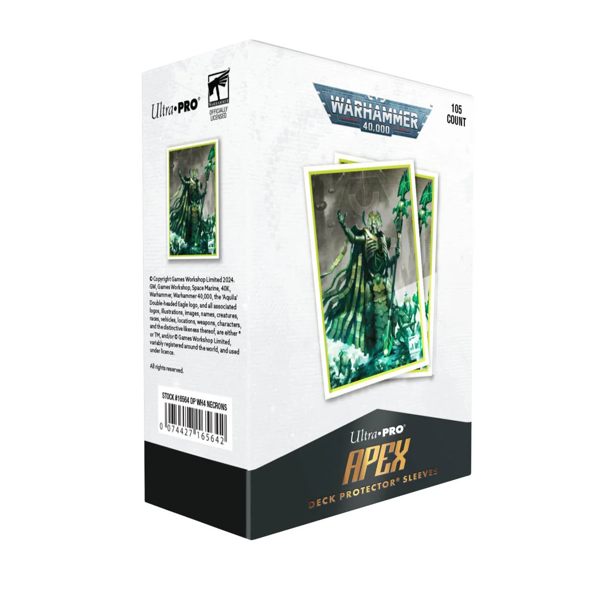 Necrons 105ct APEX DECK PROTECTOR® Sleeves for Warhammer 40,000 - Image 5