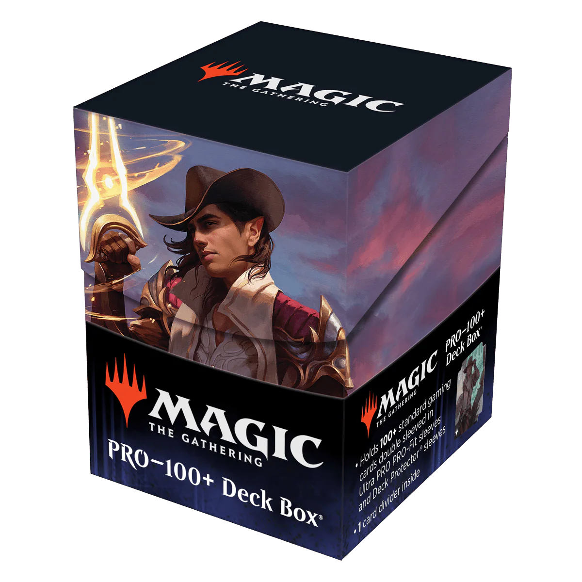 Outlaws of Thunder Junction Kellan, the Kid Key Art 100+ Deck Box® for Magic: The Gathering