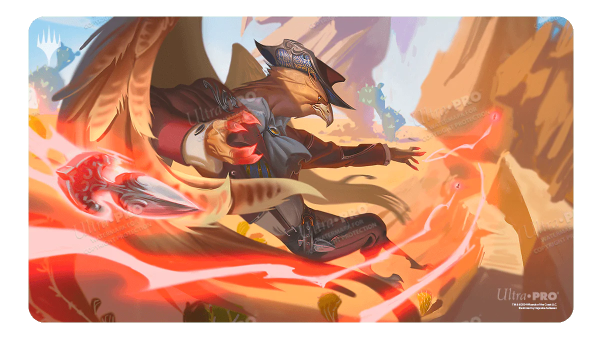 Outlaws of Thunder Junction Slickshot Show-Off Standard Gaming Playmat for Magic: The Gathering