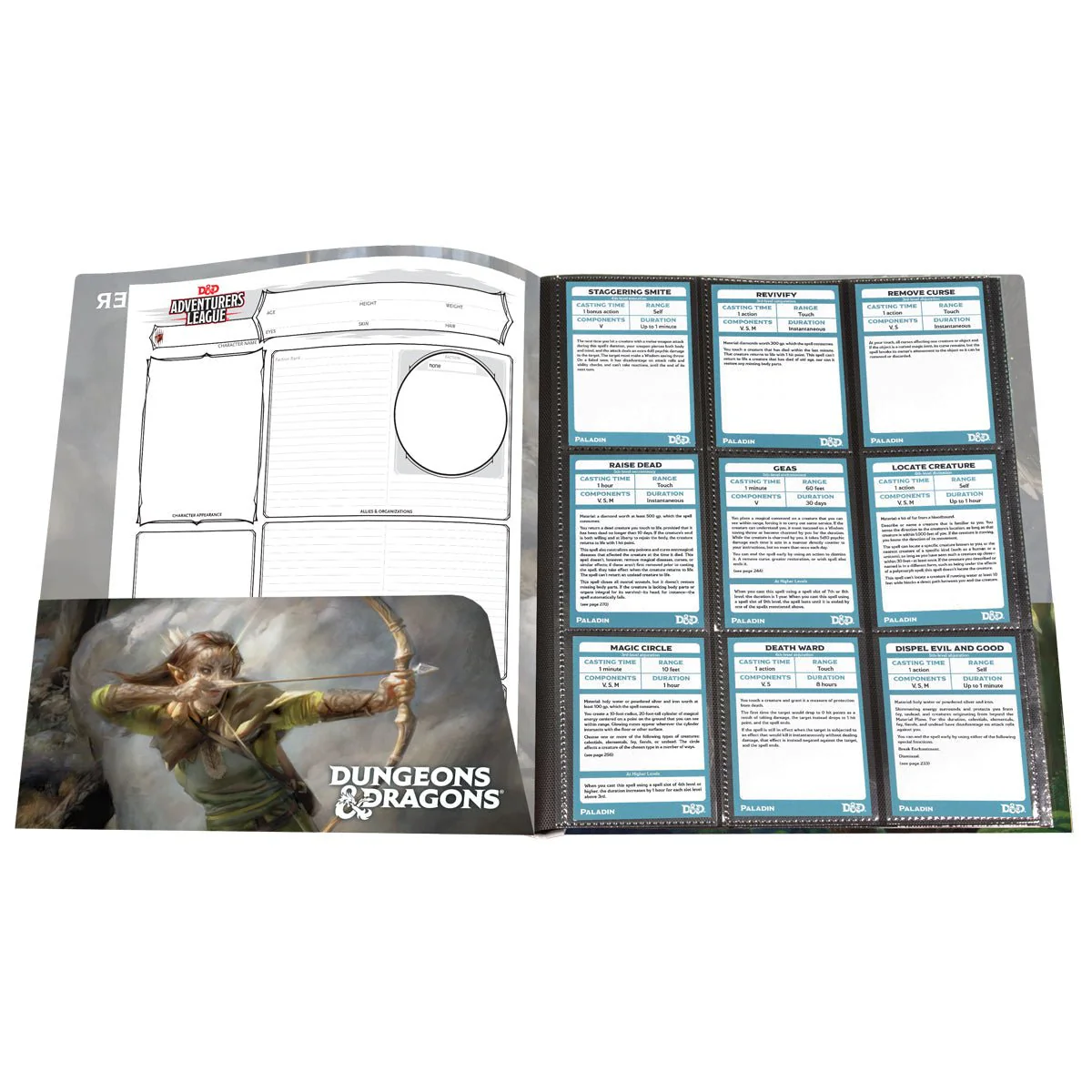 Paladin - Class Folio with Stickers for Dungeons & Dragons - Image 2