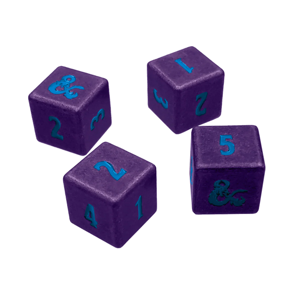 Phandelver and Below: The Shattered Obelisk Underdark HEAVY METAL® D6 Dice Set (4ct) for Dungeons & Dragons