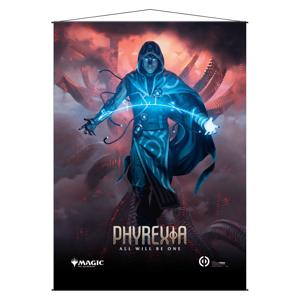 Phyrexia All Will Be One Jace, the Perfected Mind Wall Scroll for Magic: The Gathering